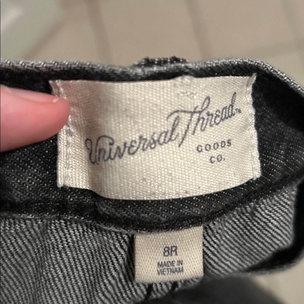 Universal Thread Gray Denim Pants - image 3